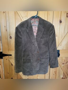Lauren Ralph Lauren Men's Brown Corduroy Blazer Size 46R